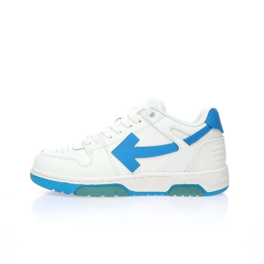 Leather Rice White Sky Blue Arrow "OMIA189F21LEA0020145
