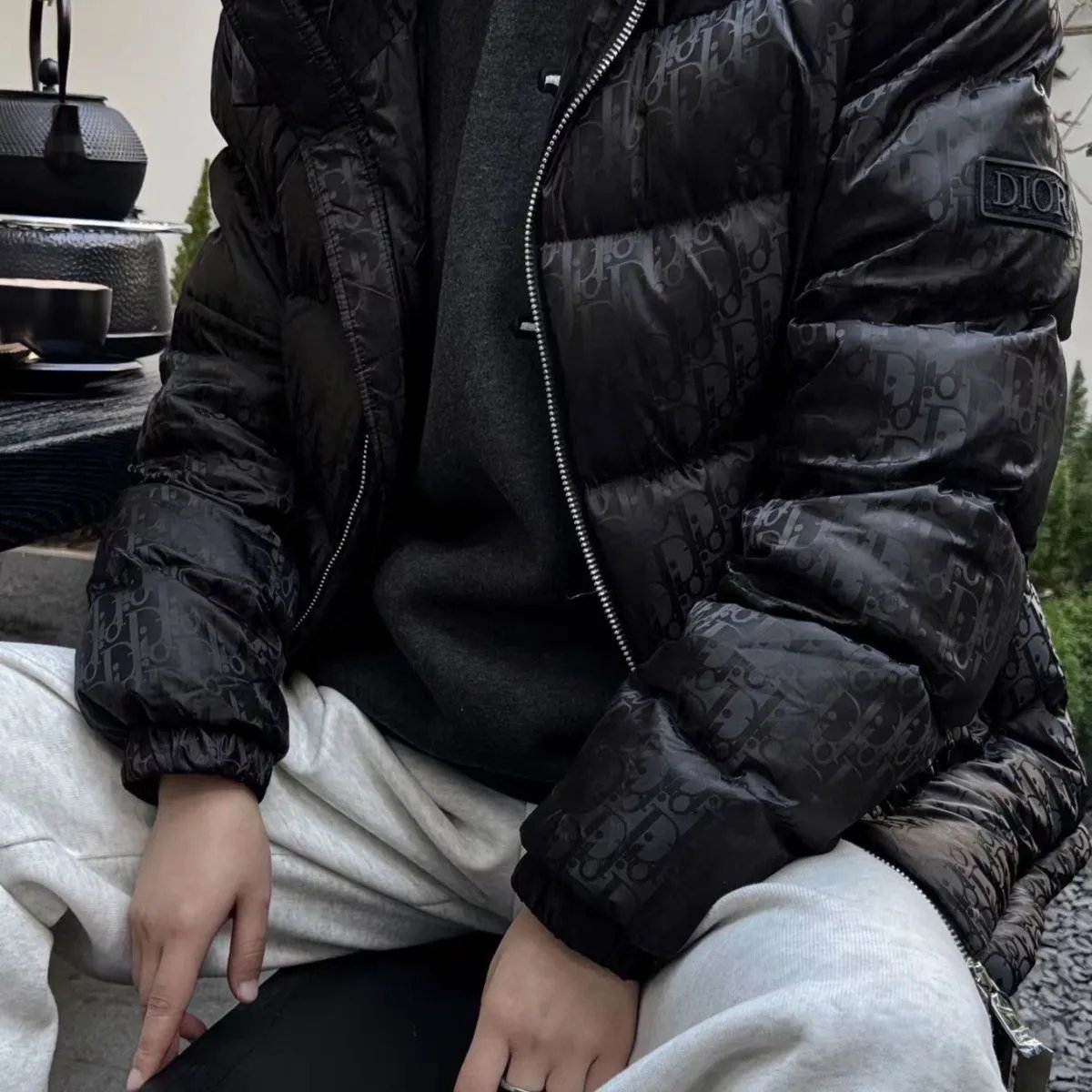 品质批发价字母羽绒棉服老花男女冬季立领加厚休闲保暖   5