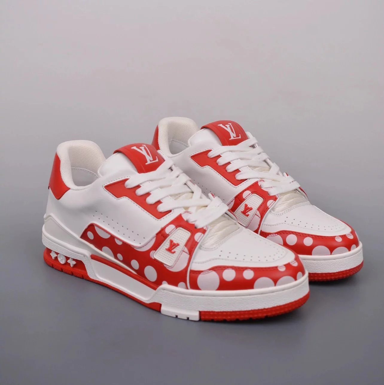 white red