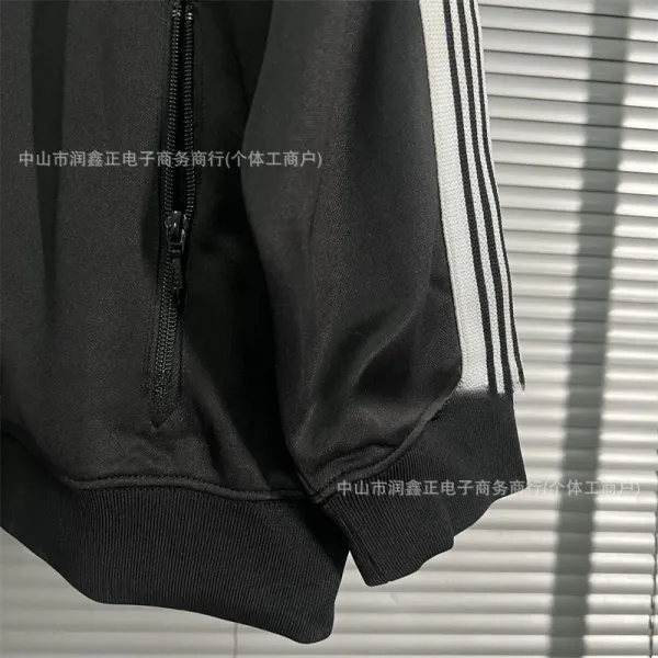 Off-White x Champion Track Jacket Brown with Turquoise Stripes Outerwear - 10