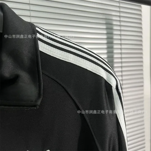 Off-White x Champion Track Jacket Brown with Turquoise Stripes Outerwear - 11
