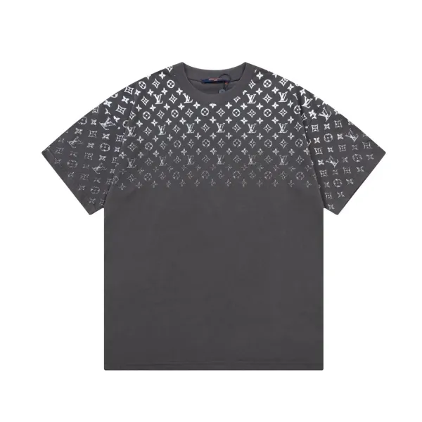 Louis Vuitton Monogram All-Over Print Black T-Shirt - 62