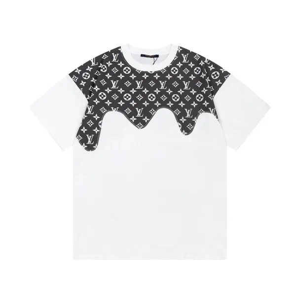 Louis Vuitton Monogram All-Over Print Black T-Shirt - 70