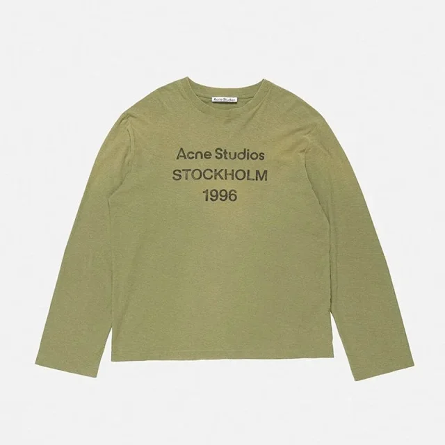 Acne Studios T-Shirts Stockholm 1996 Graphic Long-Sleeve T-Shirt product detail image 17