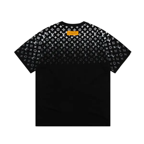 Louis Vuitton Monogram All-Over Print Black T-Shirt - 59