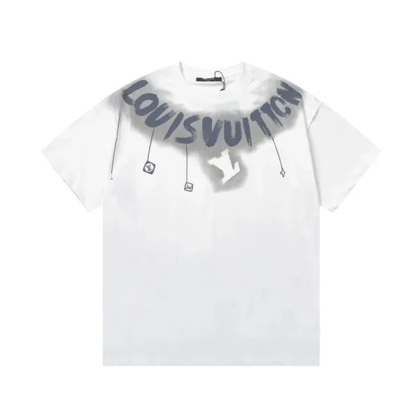 Louis Vuitton Monogram All-Over Print Black T-Shirt - 76