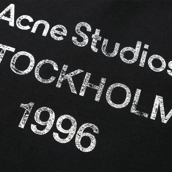 Acne Studios Stockholm 1996 Navy Long-Sleeve T-Shirt - 5