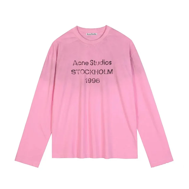 Acne Studios T-Shirts Stockholm 1996 Graphic Long-Sleeve T-Shirt product detail image 19