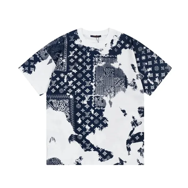 Louis Vuitton Monogram All-Over Print Black T-Shirt - 66