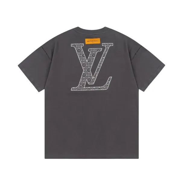 Louis Vuitton Monogram All-Over Print Black T-Shirt - 34