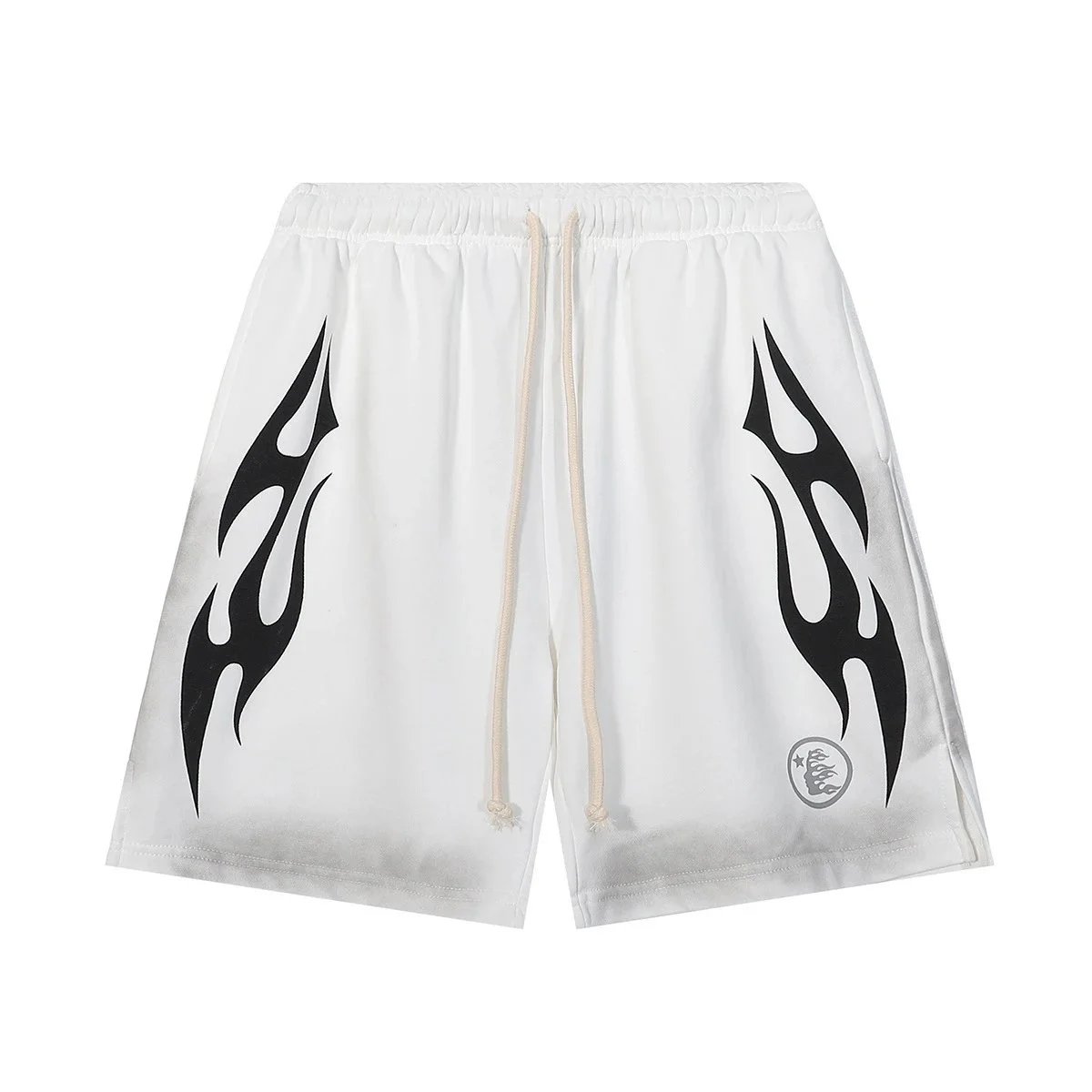Hellstar Leather-Effect Shorts Royal Blue - 15