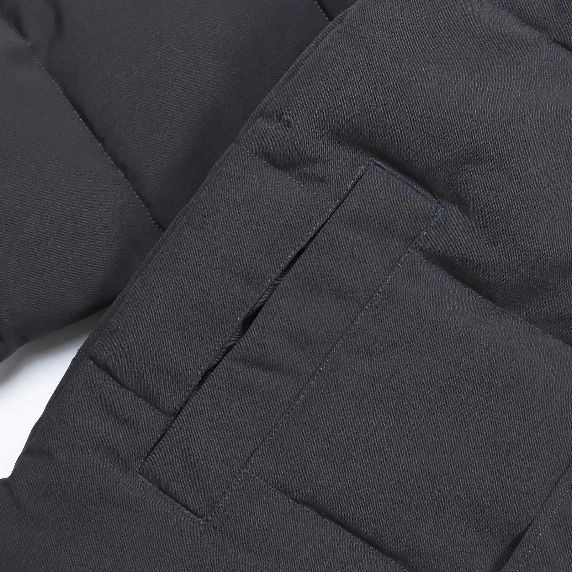 Canada Goose Lodge Down Jacket Navy Blue - 8