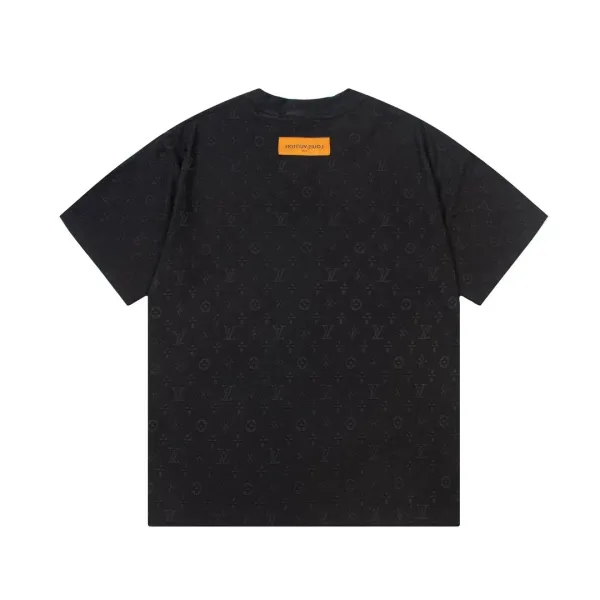 Louis Vuitton Monogram Gradient T-Shirt Charcoal Gray T-Shirt - 18