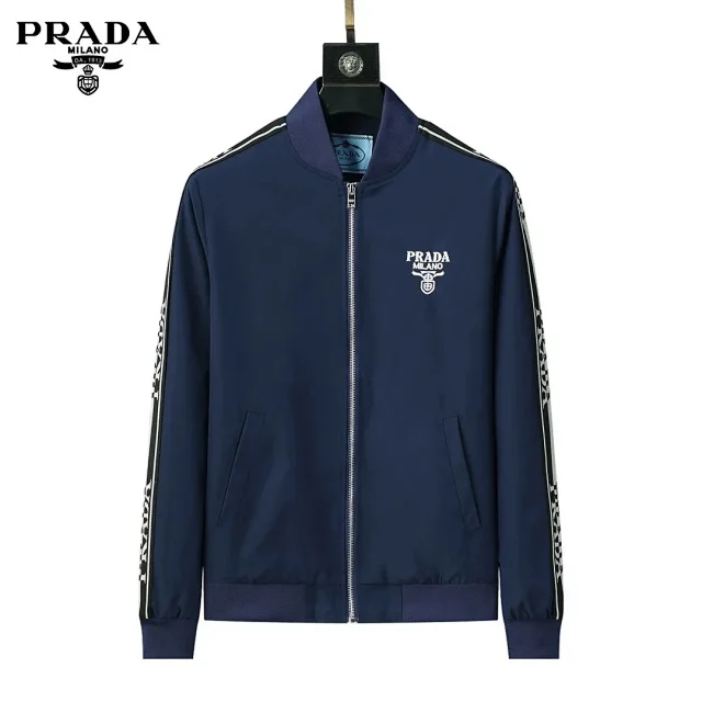 Burberry Jackets Hooded zip-up check windbreaker product detail image 13