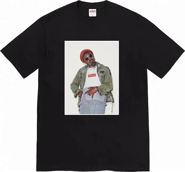 Supreme T-Shirts Short-Sleeve Graphic Logo T-Shirt product detail image 12