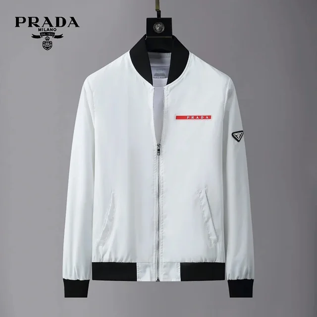 Burberry Jackets Hooded zip-up check windbreaker product detail image 8