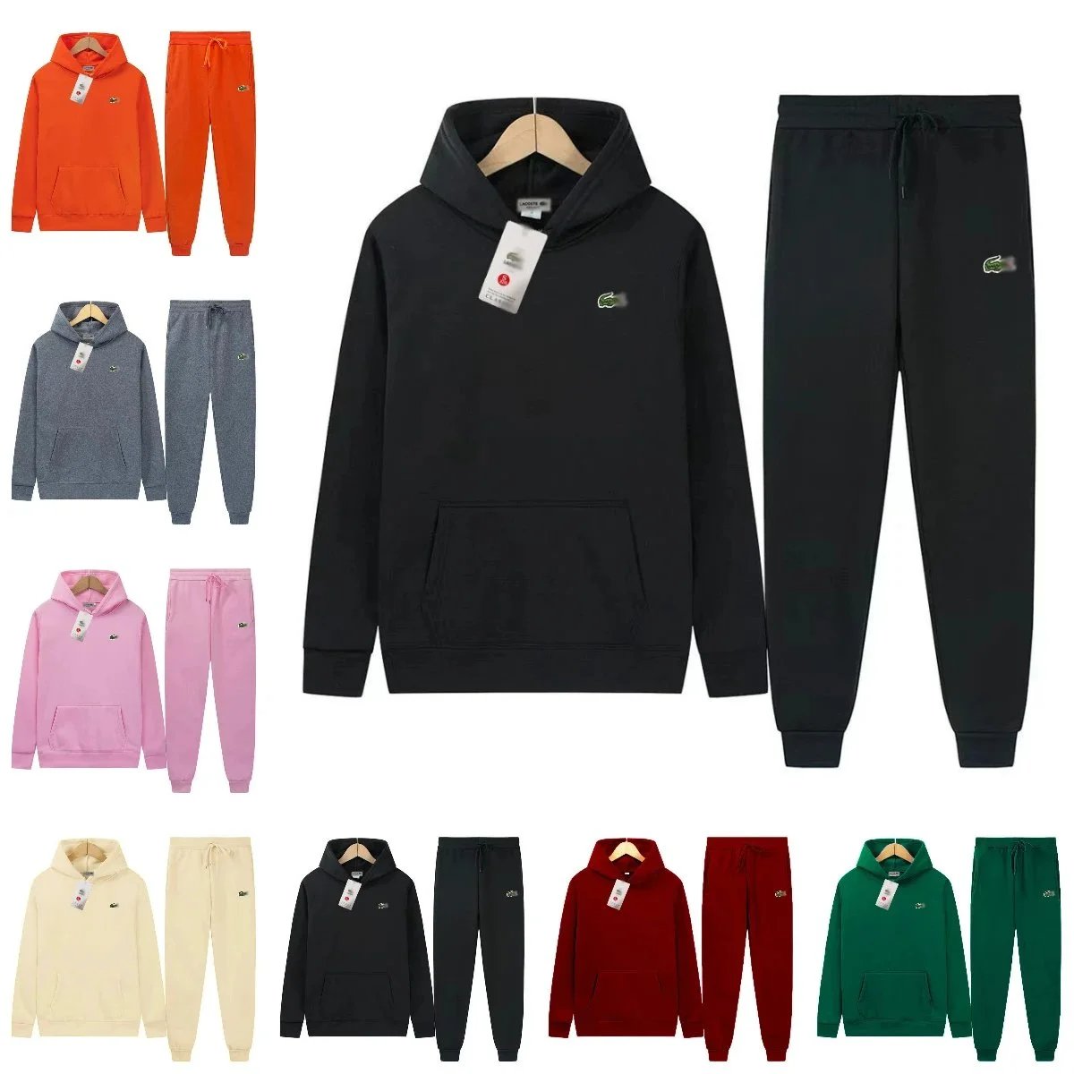 Lacoste Hoodie and Jogger Trac