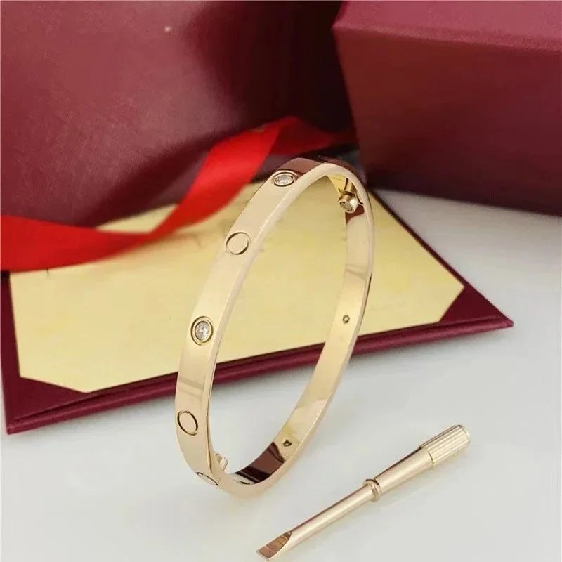 Cartier Love Bracelet Gold Tone Bangle - 15