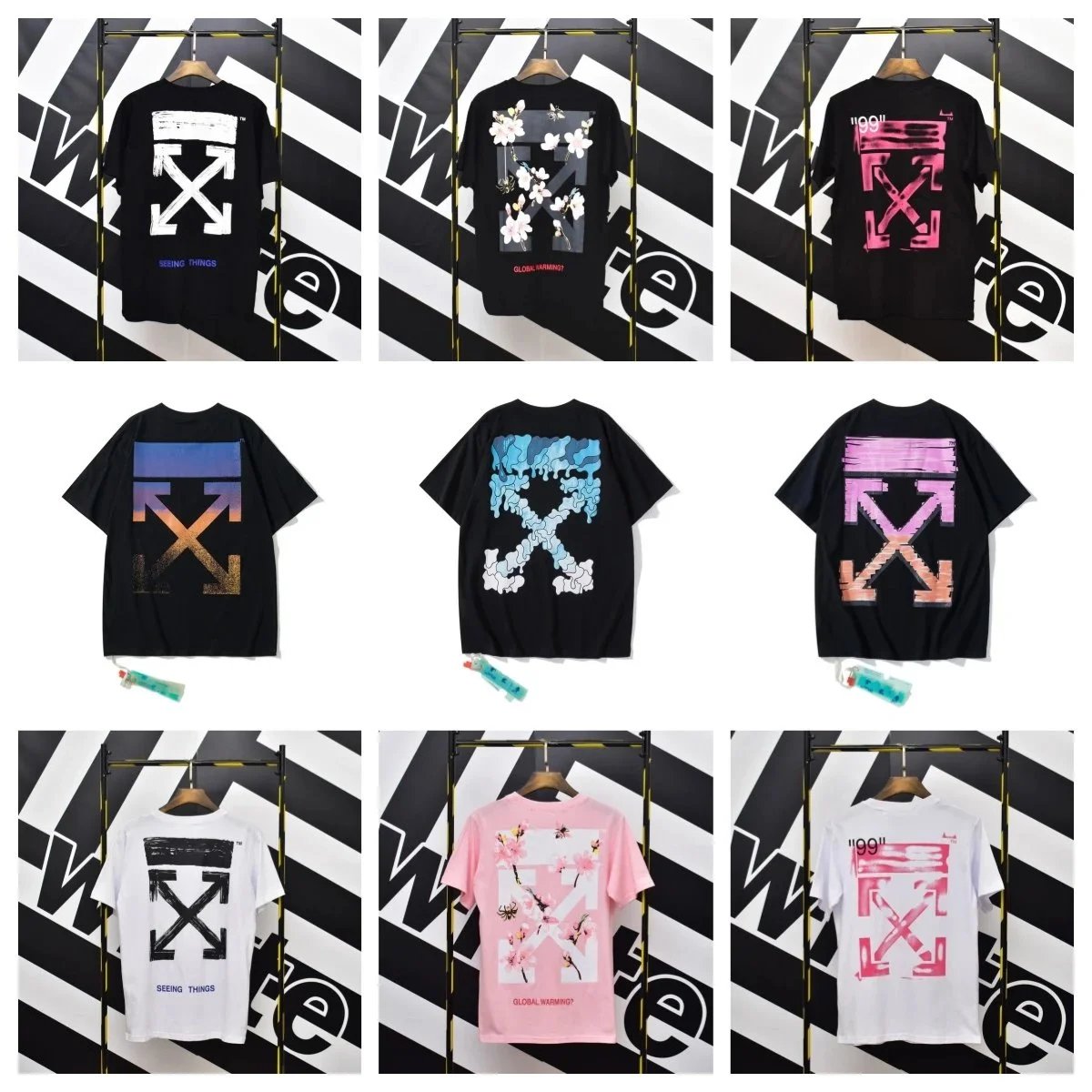 OFF White Arrow Print T-Shirt 