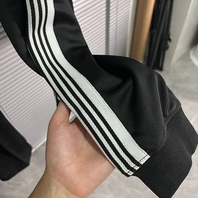 Needles Jackets Zip-Up Track Jacket with Side Stripes and Butterfly Embroidery product detail image 12