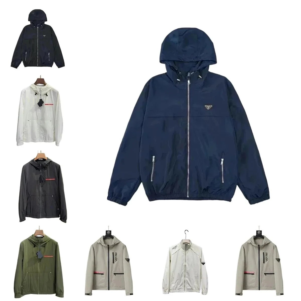 Prada Linea Rossa Hooded Jacke