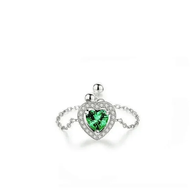 Pandora Jewelry Heart Gemstone Ring product detail image 7