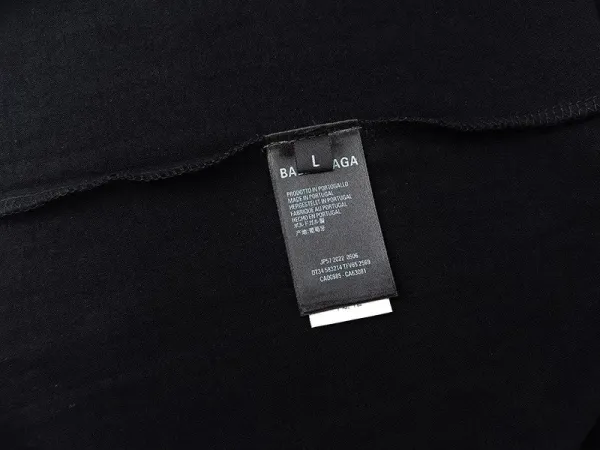 Balenciaga Logo Wave T-Shirt White - 13