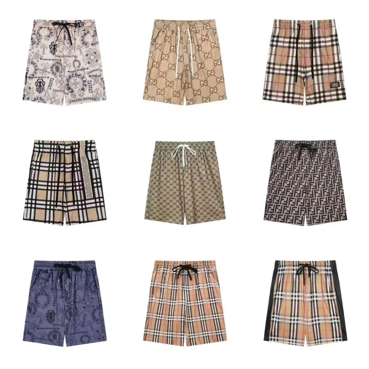 Burberry & Fendi Shorts