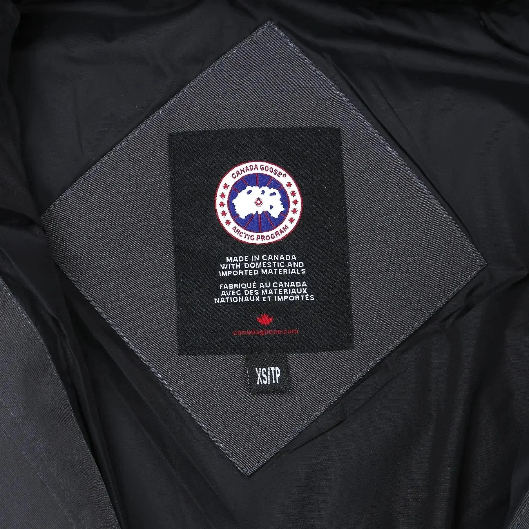 Canada Goose Lodge Down Jacket Navy Blue - 5