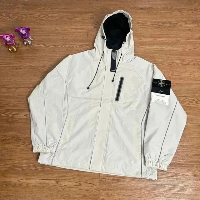 Prada Jackets Hooded zip-up windbreaker jacket product detail image 10