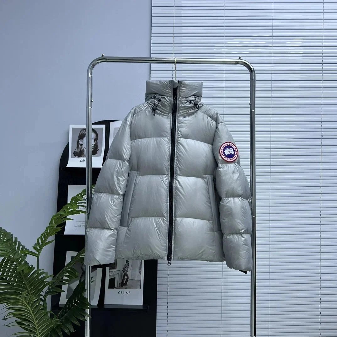 Canada Goose Lodge Down Jacket Navy Blue - 18