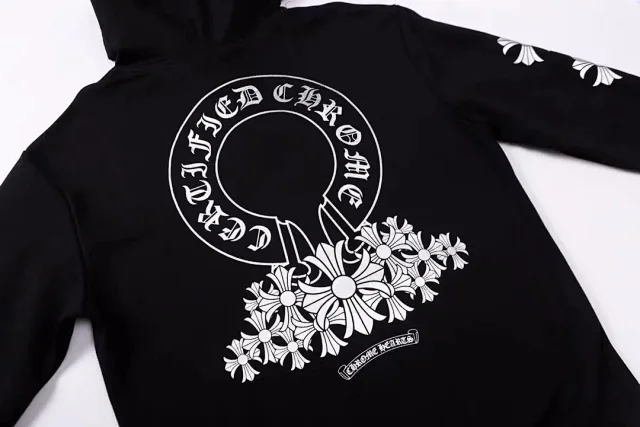 Chrome Hearts Hoodies & Sweatshirts Cross Graphic and product detail image 7