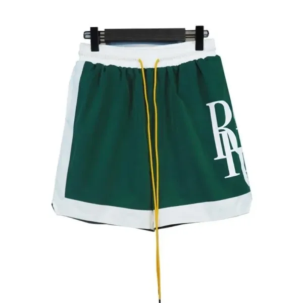 Rhude Logo Swim Shorts Black - 18