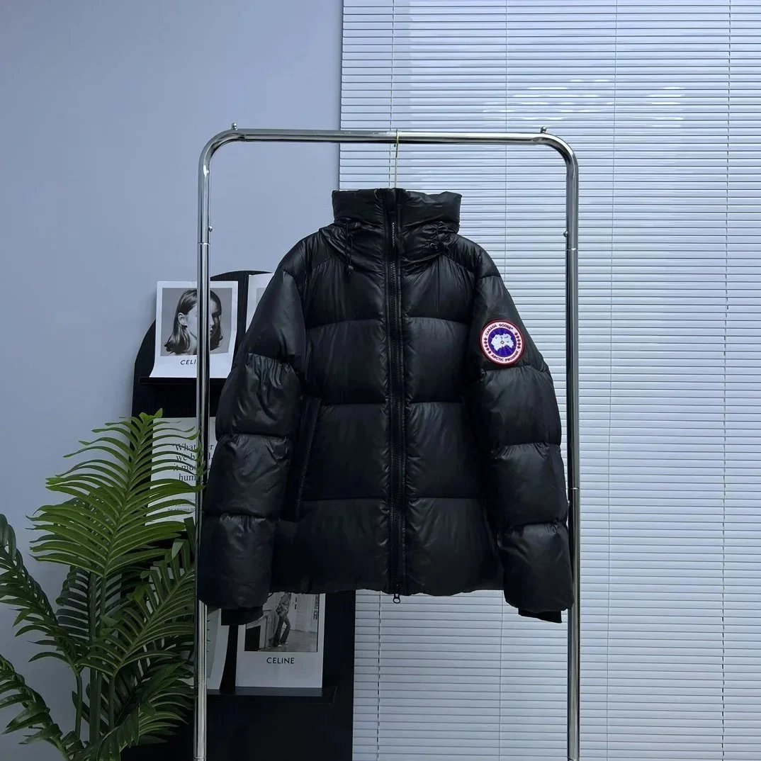Canada Goose Lodge Down Jacket Navy Blue - 20