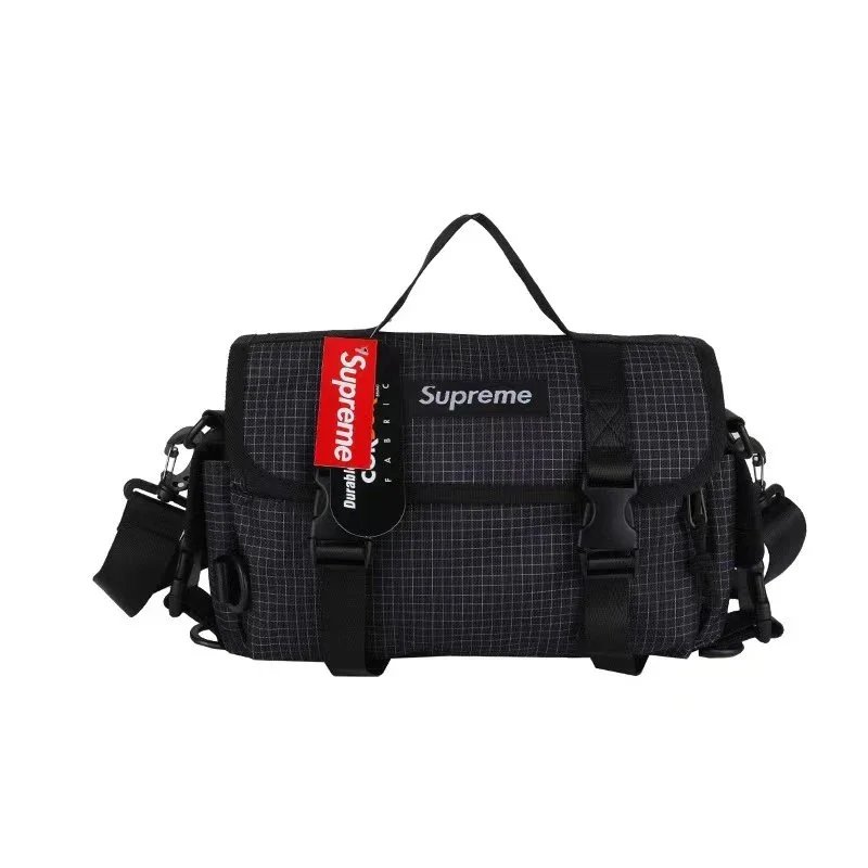 Supreme Vertical Logo Backpack Red - 13