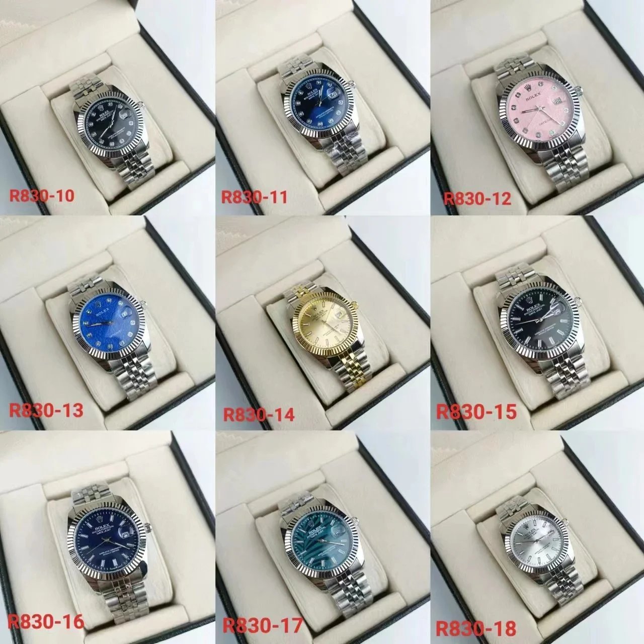 Mechanical Watch with Steel Strap - Fashion Timepiece 02