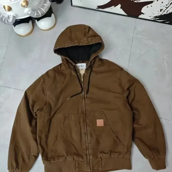 Carhartt WIP Active Jacket Brown Outerwear - 1