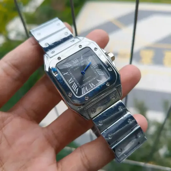Cartier Santos de Cartier Automatic Silver Watch - 1
