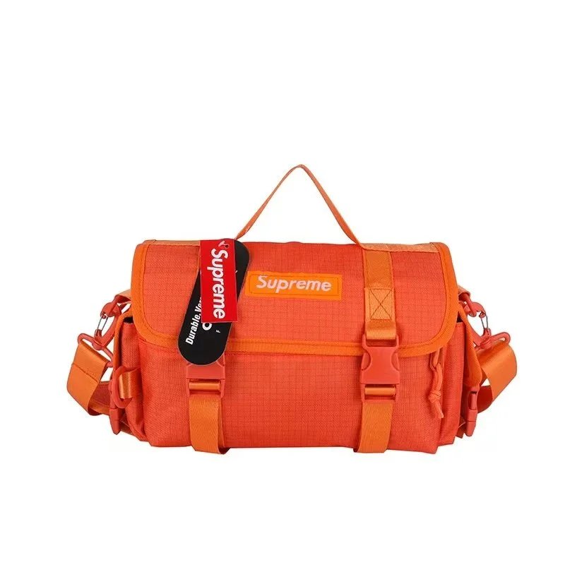 Supreme Vertical Logo Backpack Red - 12