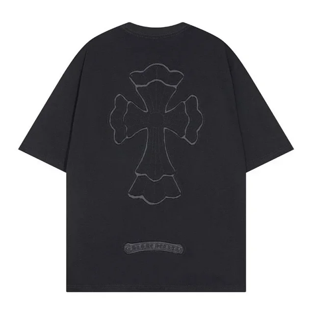 Chrome Hearts T-Shirts Graphic Cross Print Short-Sleeve product detail image 11