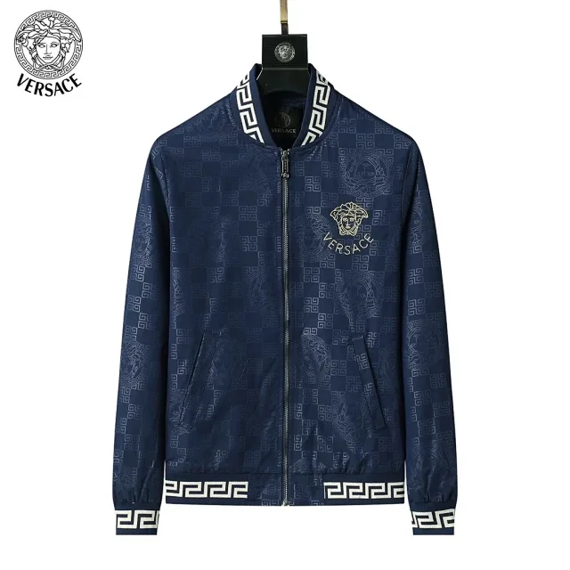 Burberry Jackets Hooded zip-up check windbreaker product detail image 18