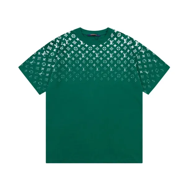 Louis Vuitton Monogram All-Over Print Black T-Shirt - 60