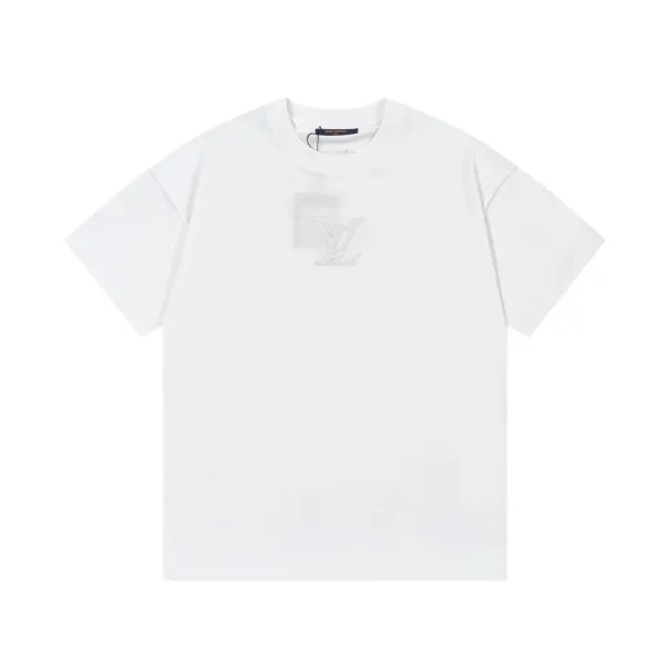 Louis Vuitton Monogram All-Over Print Black T-Shirt - 39
