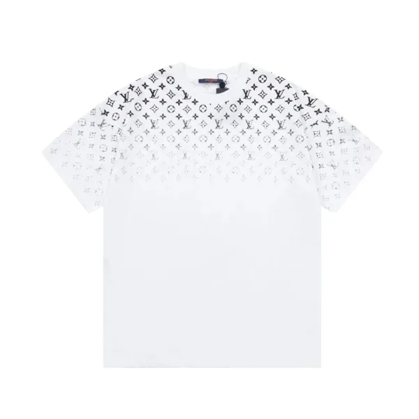 Louis Vuitton Monogram All-Over Print Black T-Shirt - 63