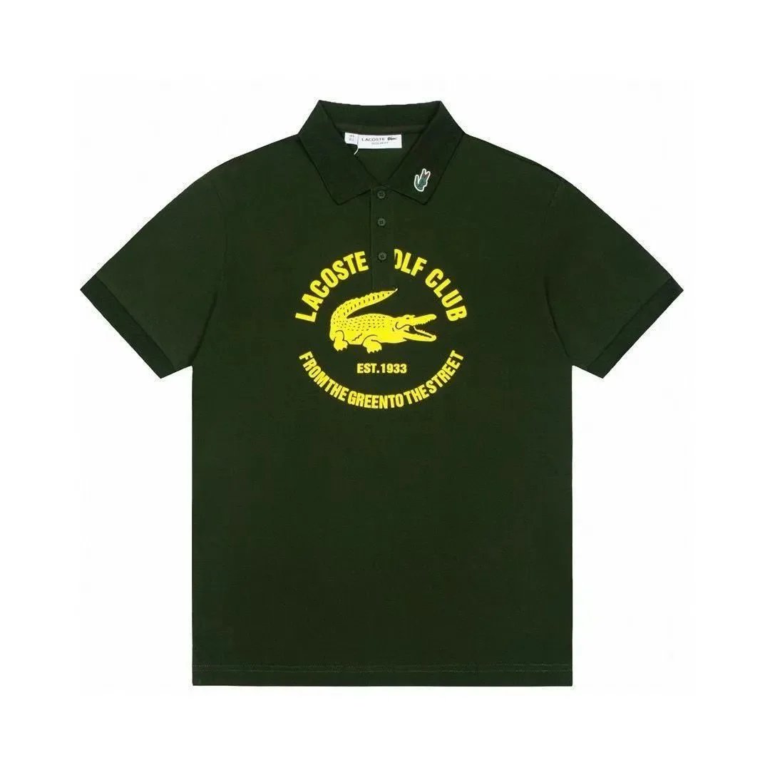 Lacoste Lacoste Golf Club Polo Shirt in Dark Green Green