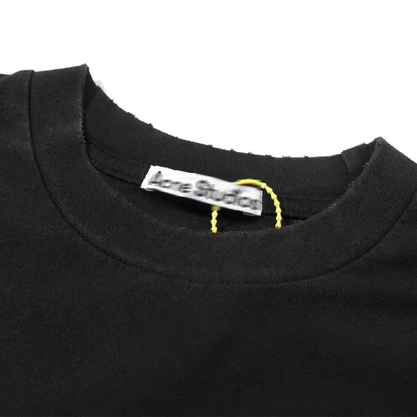 Acne Studios Stockholm 1996 Navy Long-Sleeve T-Shirt - 4