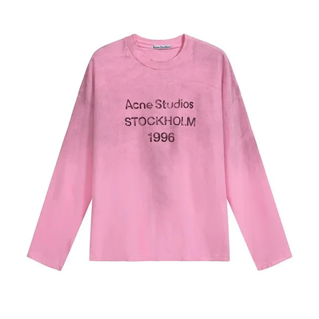 Acne Studios T-Shirts Stockholm 1996 Graphic Long-Sleeve T-Shirt product detail image 15