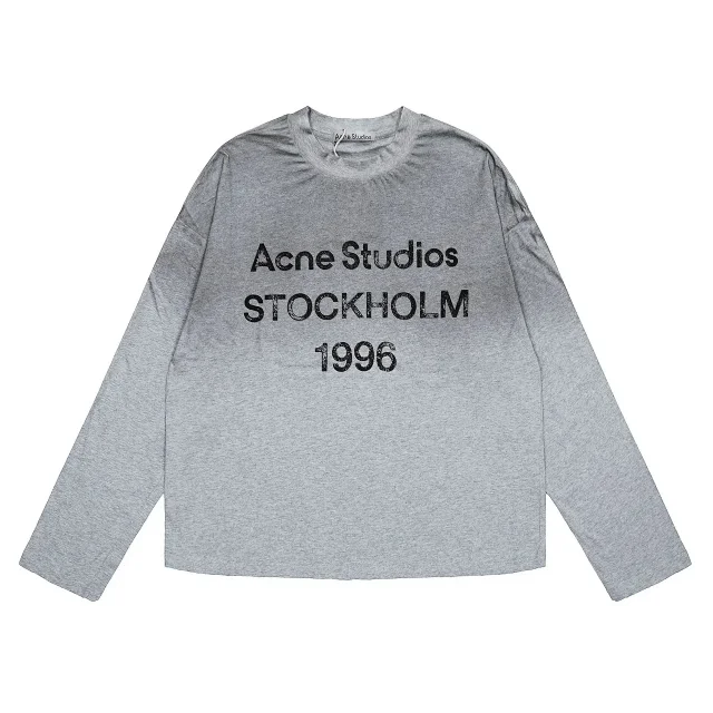 Acne Studios T-Shirts Stockholm 1996 Graphic Long-Sleeve T-Shirt product detail image 22