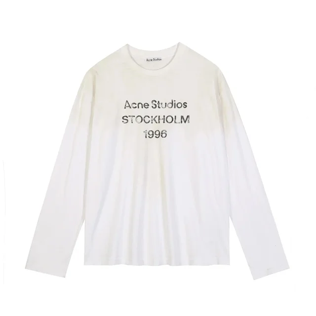 Acne Studios T-Shirts Stockholm 1996 Graphic Long-Sleeve T-Shirt product detail image 21