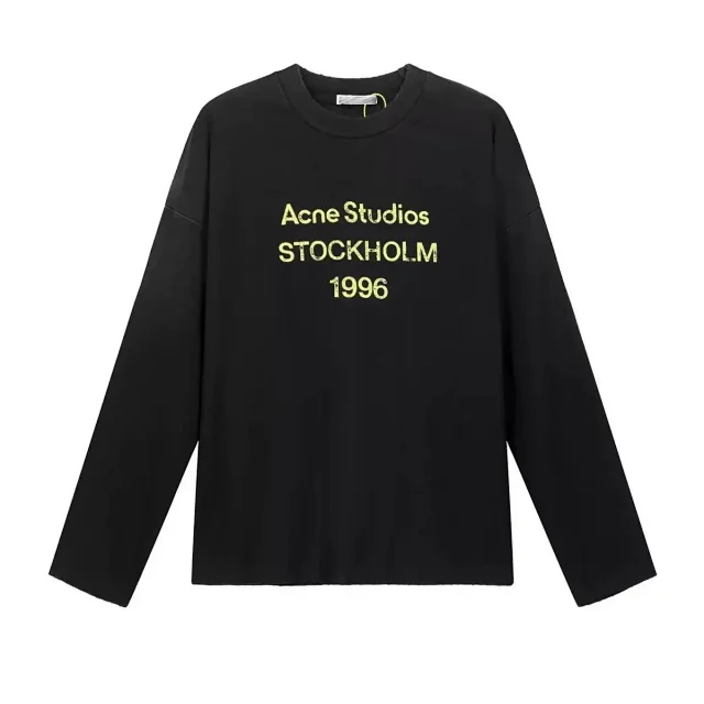 Acne Studios T-Shirts Stockholm 1996 Graphic Long-Sleeve T-Shirt product detail image 16